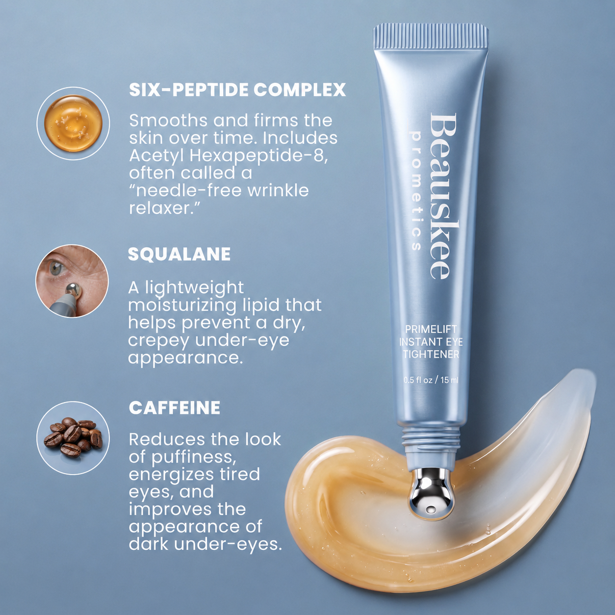 🌸 PrimeLift Instant Eye Tightener – New Formula, Ultimate Lift & Smooth Finish ✨
