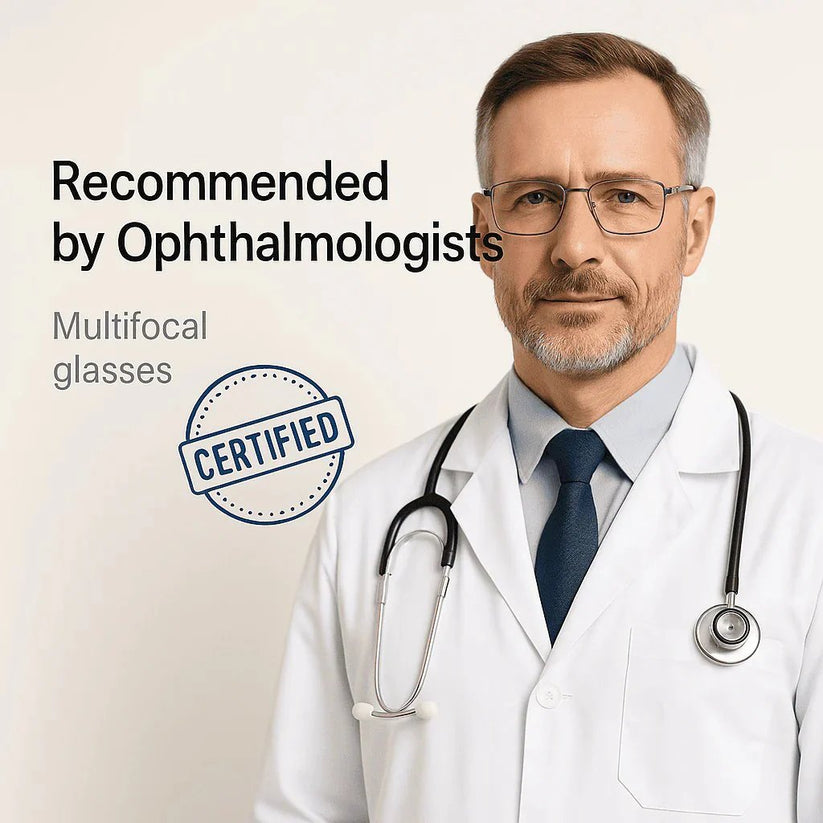 🔥TopSpire™ Adaptive Multifocal Reading Glasses – See Near & Far Without Switching