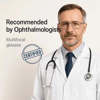 🔥TopSpire™ Adaptive Multifocal Reading Glasses – See Near & Far Without Switching