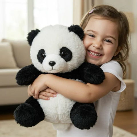 🐼 Lifelike Cuddle Panda – Soft Moving Plush Companion