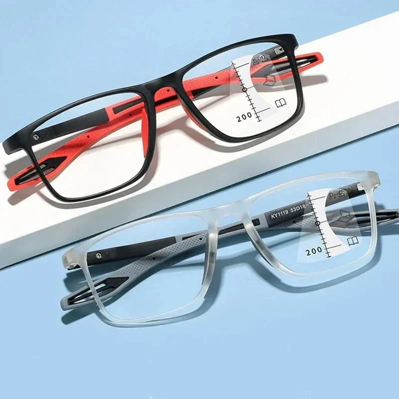 🔥TopSpire™ Adaptive Multifocal Reading Glasses – See Near & Far Without Switching