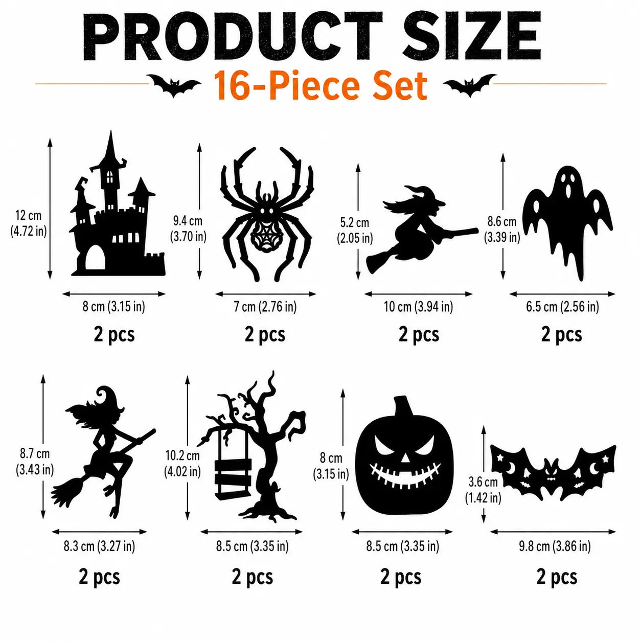 16pcs