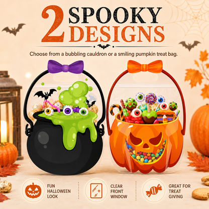 🎃30 Pcs Halloween Goodie Bags Plastic Candy Bag🎁