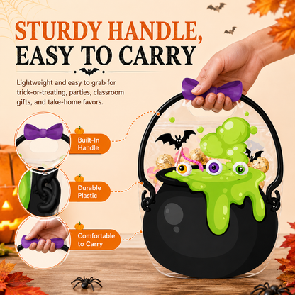 🎃30 Pcs Halloween Goodie Bags Plastic Candy Bag🎁