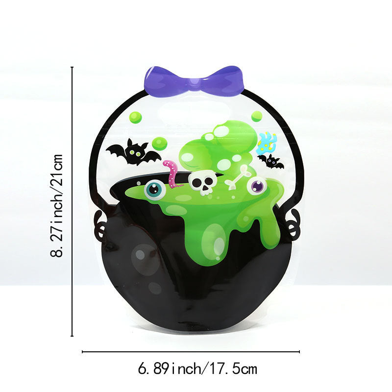 🎃30 Pcs Halloween Goodie Bags Plastic Candy Bag🎁