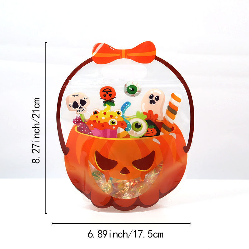 🎃30 Pcs Halloween Goodie Bags Plastic Candy Bag🎁