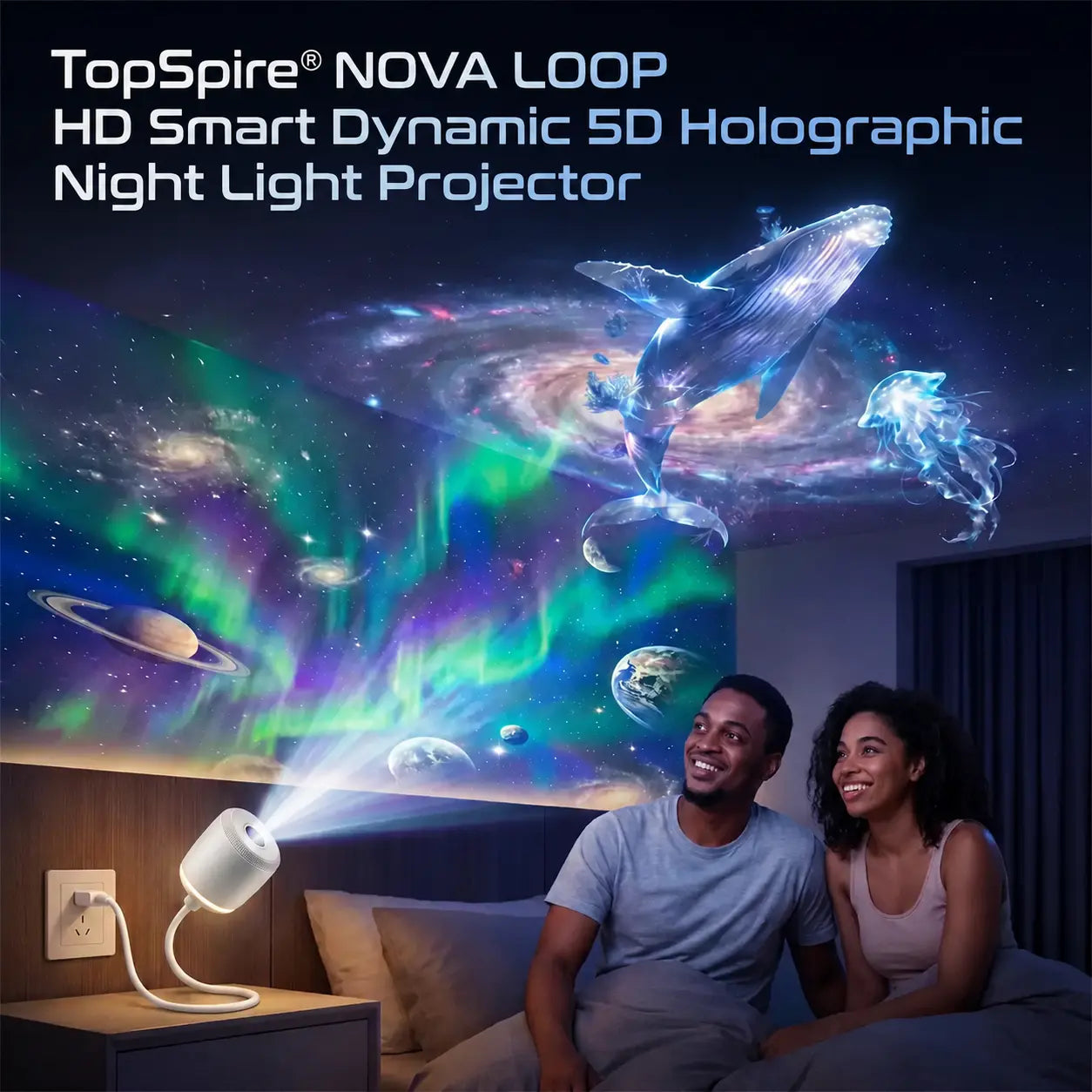 TopSpire® Night Light Projector