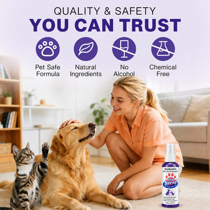 Dusksatin™ Advanced Pet Oral Spray | Fresher Breath, Plaque Biofilm & Gum Care — No Brushing